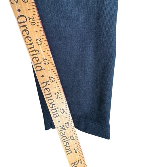 Nike Dri-FIT Running Pants Medium Black Zip Hem Reflective Logo Pockets - Picture 4 of 13